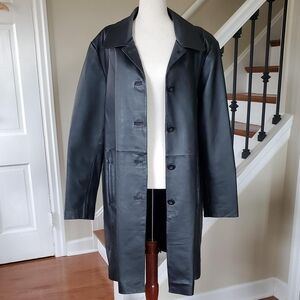 Worthington Genuine Leather Overcoat